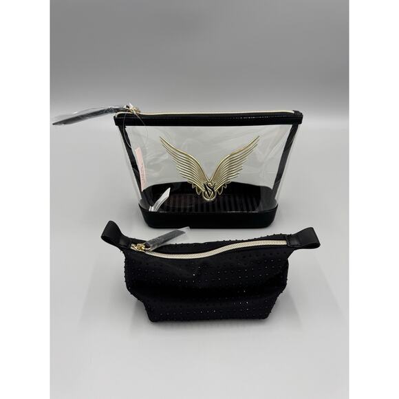 2025 Victoria's Secret Fashion Show Cosmetic Case Set 2 Piece NEW - Picture 1 of 15